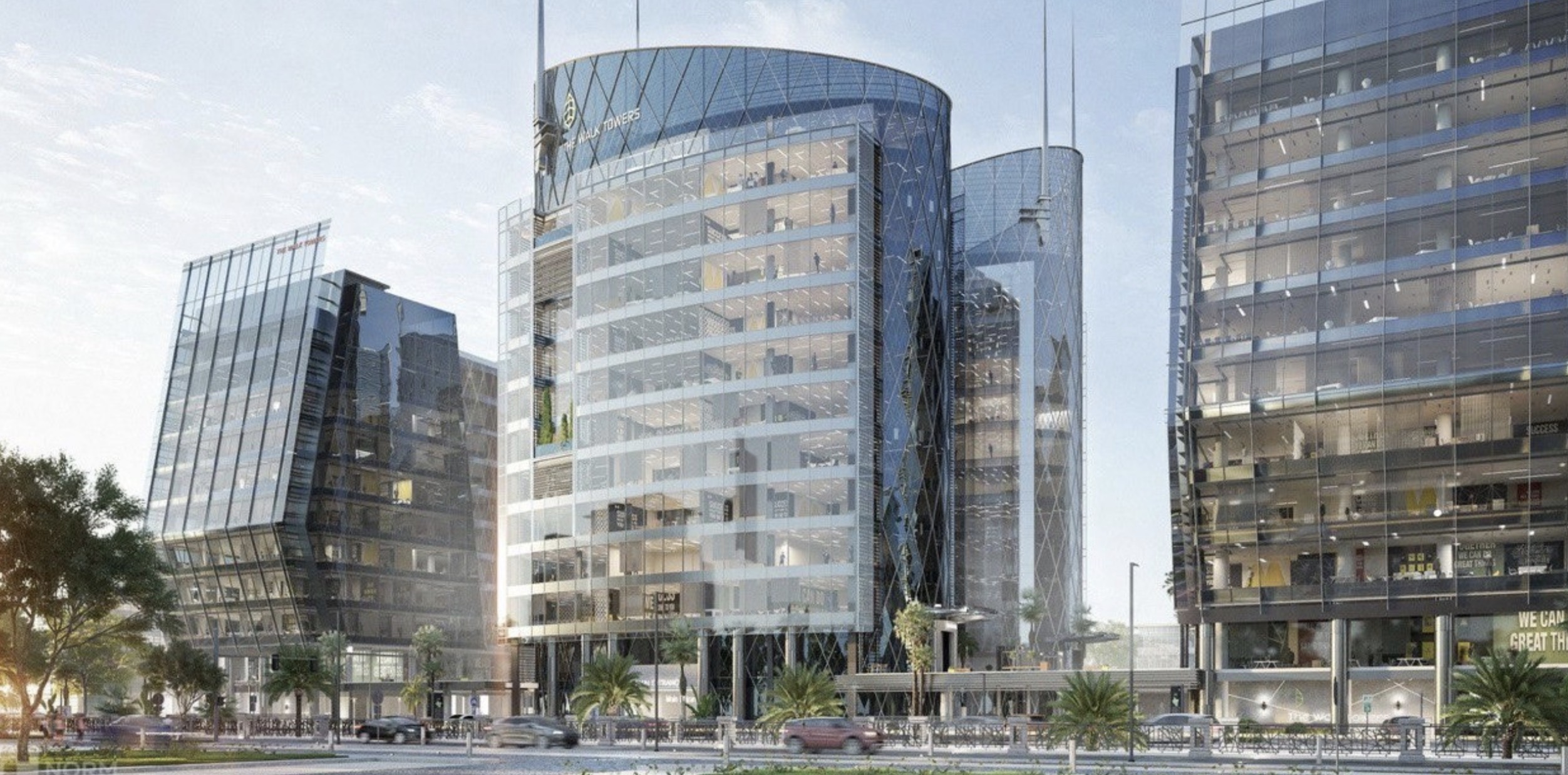 Concrete retrofit of the Medical City Center healthcare facility
